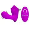 Pretty Love Double stimulateur Willie - Violet